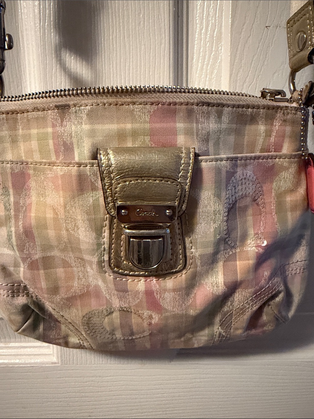 Coach Small Pastel  Shoulder Bag